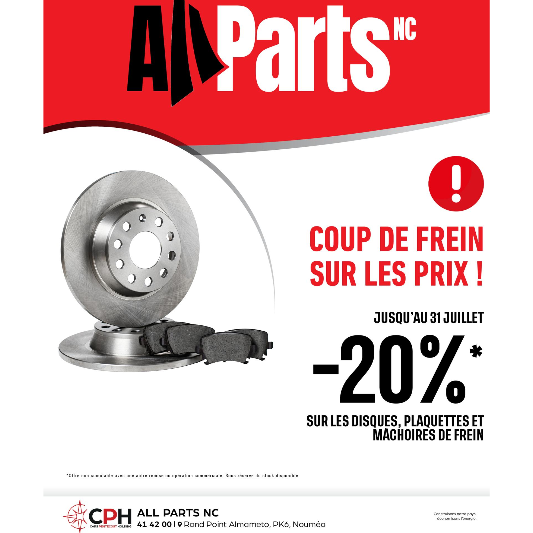 ALL PARTS – COUP DE FREIN