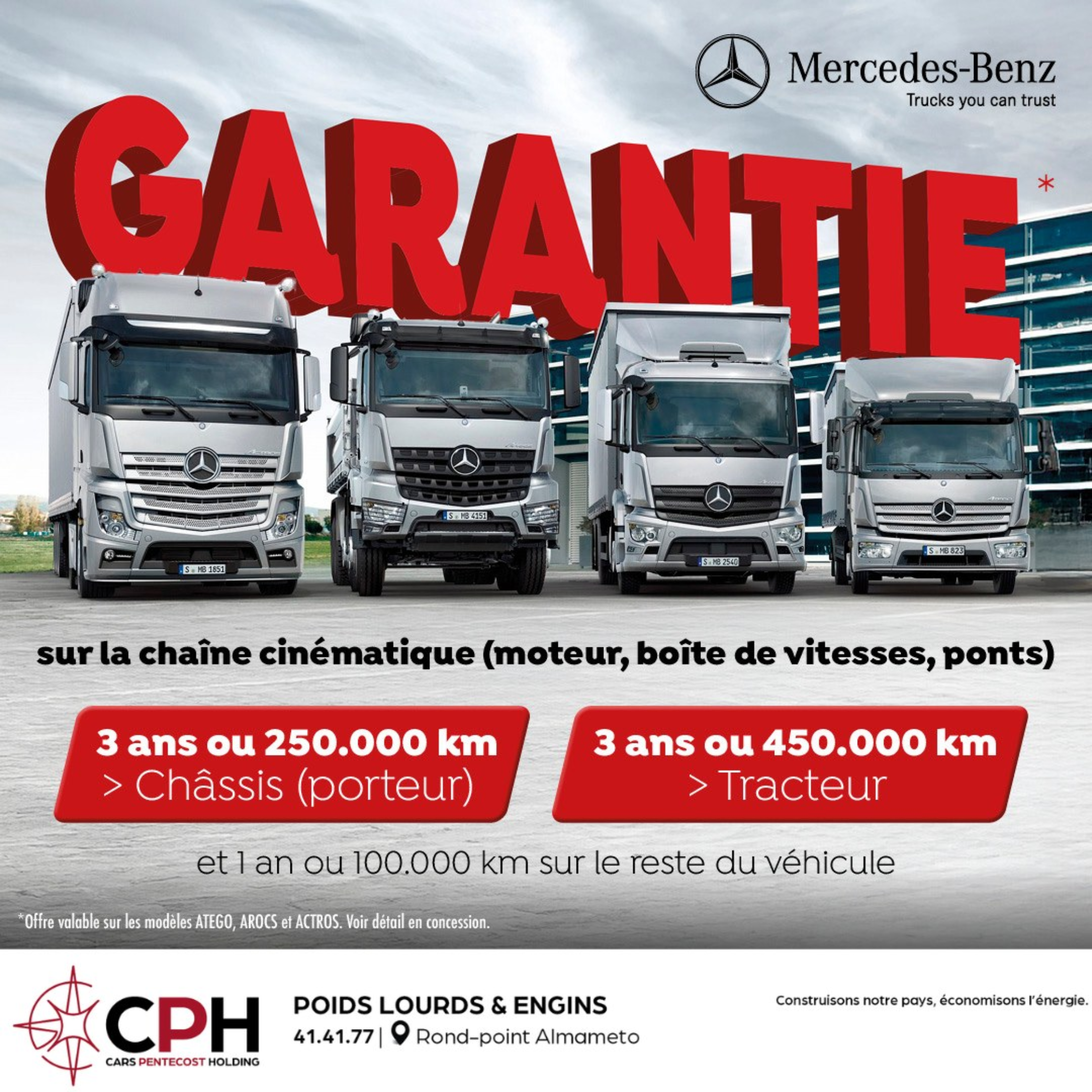 GARANTIE MERCEDES TRUCKS