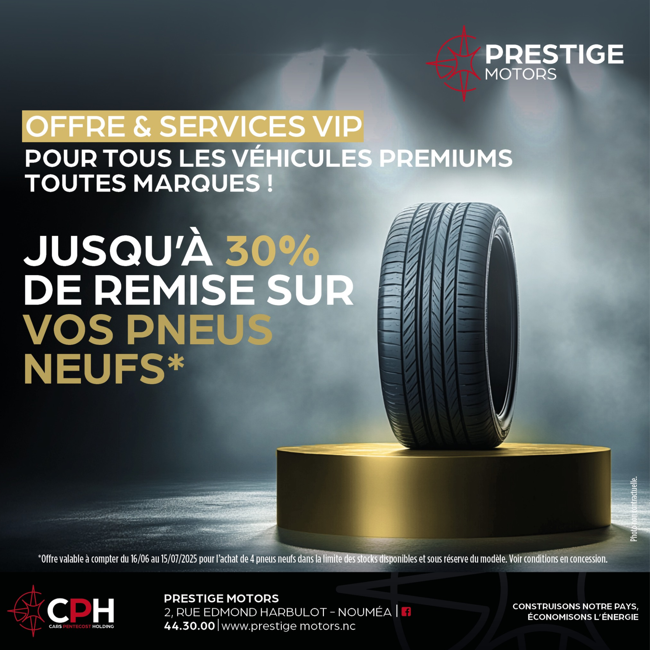 PRESTIGE MOTORS – PNEUMATIQUES
