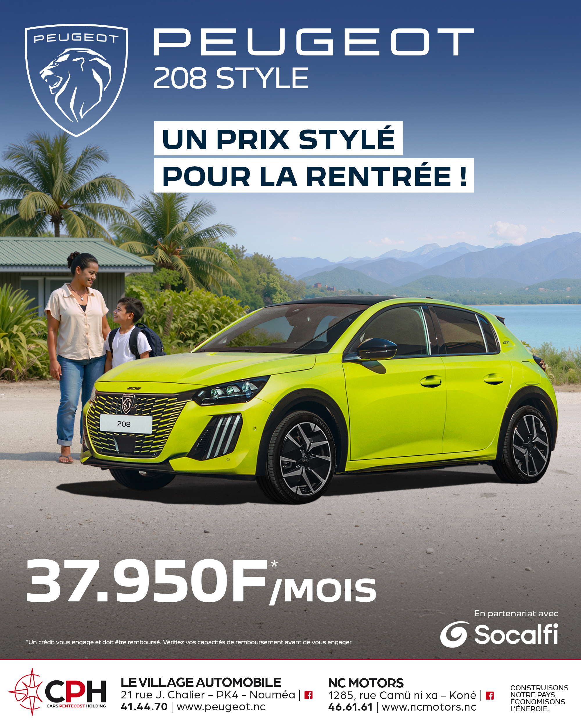 PEUGEOT 208 STYLE : UN PRIX STYLÉ POUR LA RENTRÉE !