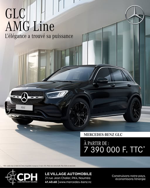 MERCEDES-BENZ GLC AMG LINE à partir de 7 390 000Frs