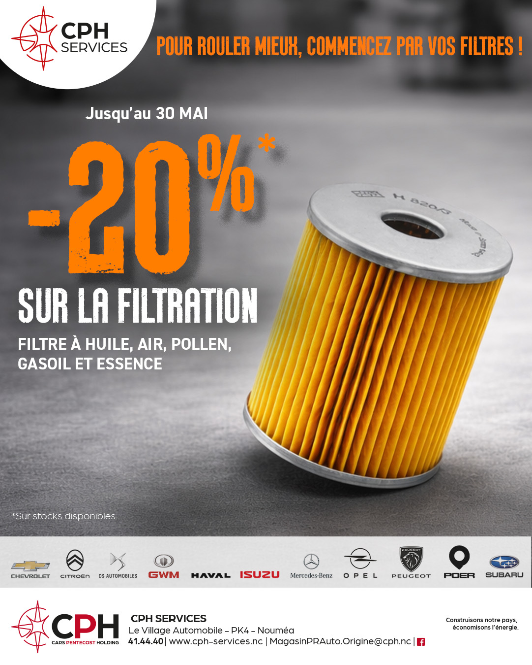 -20% SUR LA FILTRATION