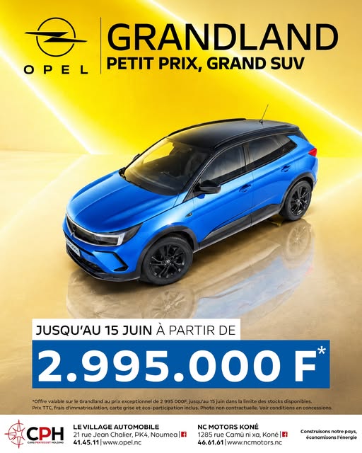 𝗢𝗣𝗘𝗟 𝗚𝗥𝗔𝗡𝗗𝗟𝗔𝗡𝗗 PETIT PRIX, GRAND SUV