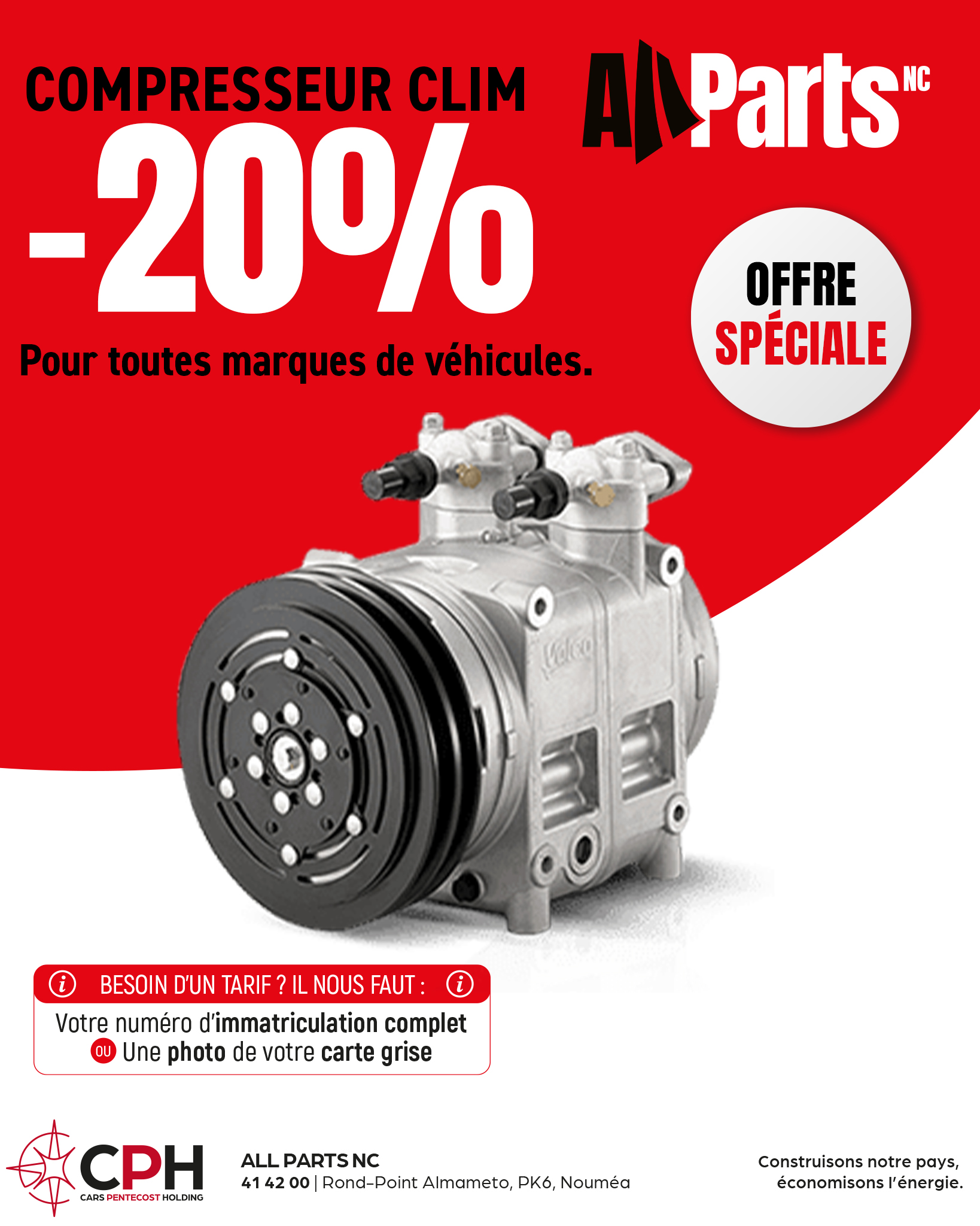 OFFRE DU MOIS – COMPRESSEUR DE CLIM À -20 %