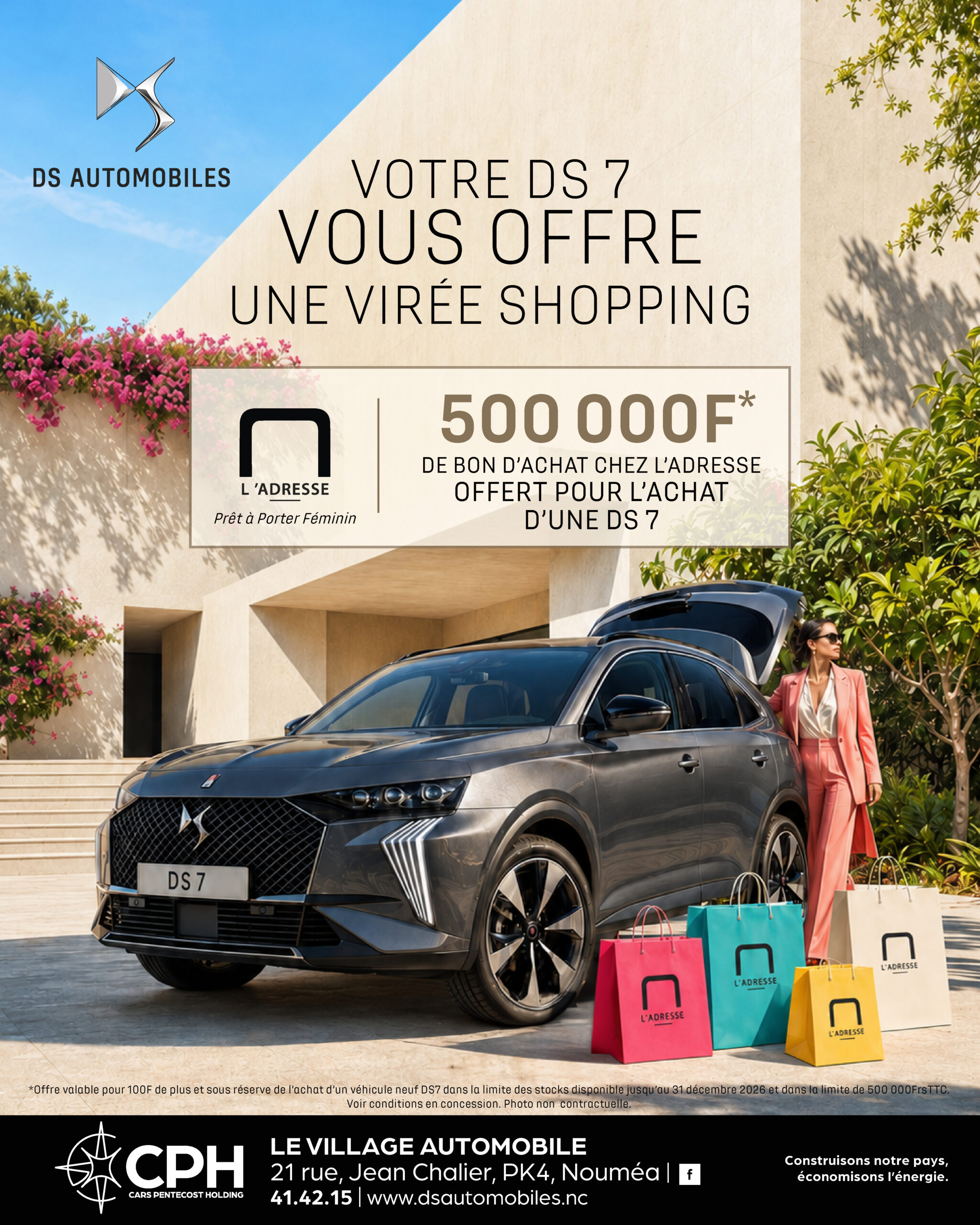 𝗗𝗦𝟳 & 𝗟’𝗔𝗱𝗿𝗲𝘀𝘀𝗲 : 𝗹’𝗲́𝗹𝗲́𝗴𝗮𝗻𝗰𝗲 𝘀𝗲 𝗰𝗼𝗻𝗱𝘂𝗶𝘁… 𝗲𝘁 𝘀𝗲 𝗽𝗼𝗿𝘁𝗲.