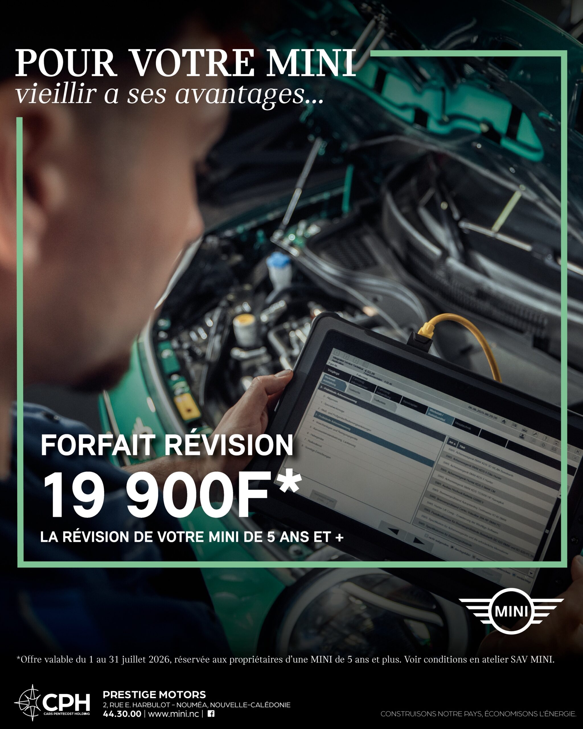 Pour votre MINI, vieillir a ses avantages…