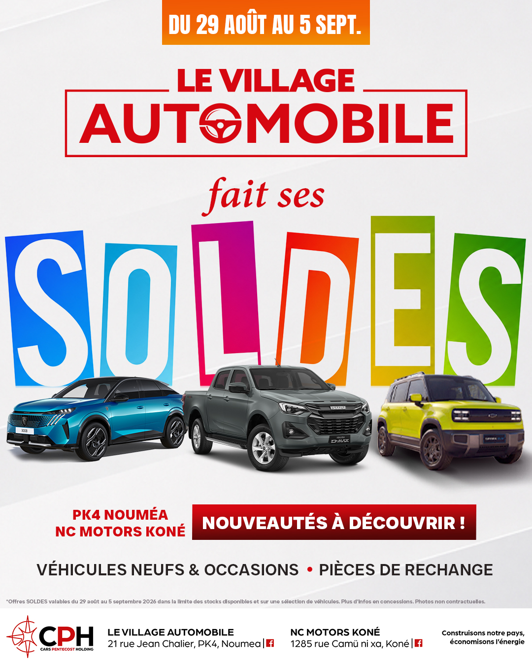 LE VILLAGE AUTOMOBILE FAIT SES SOLDES !