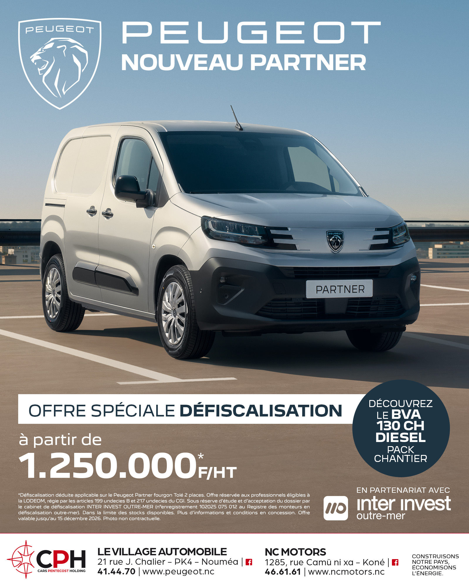 PEUGEOT PARTNER – L&rsquo;OUTIL DES PROS