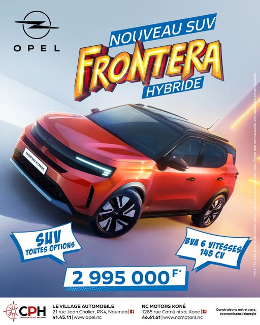 NOUVEAU SUV OPEL FRONTERA