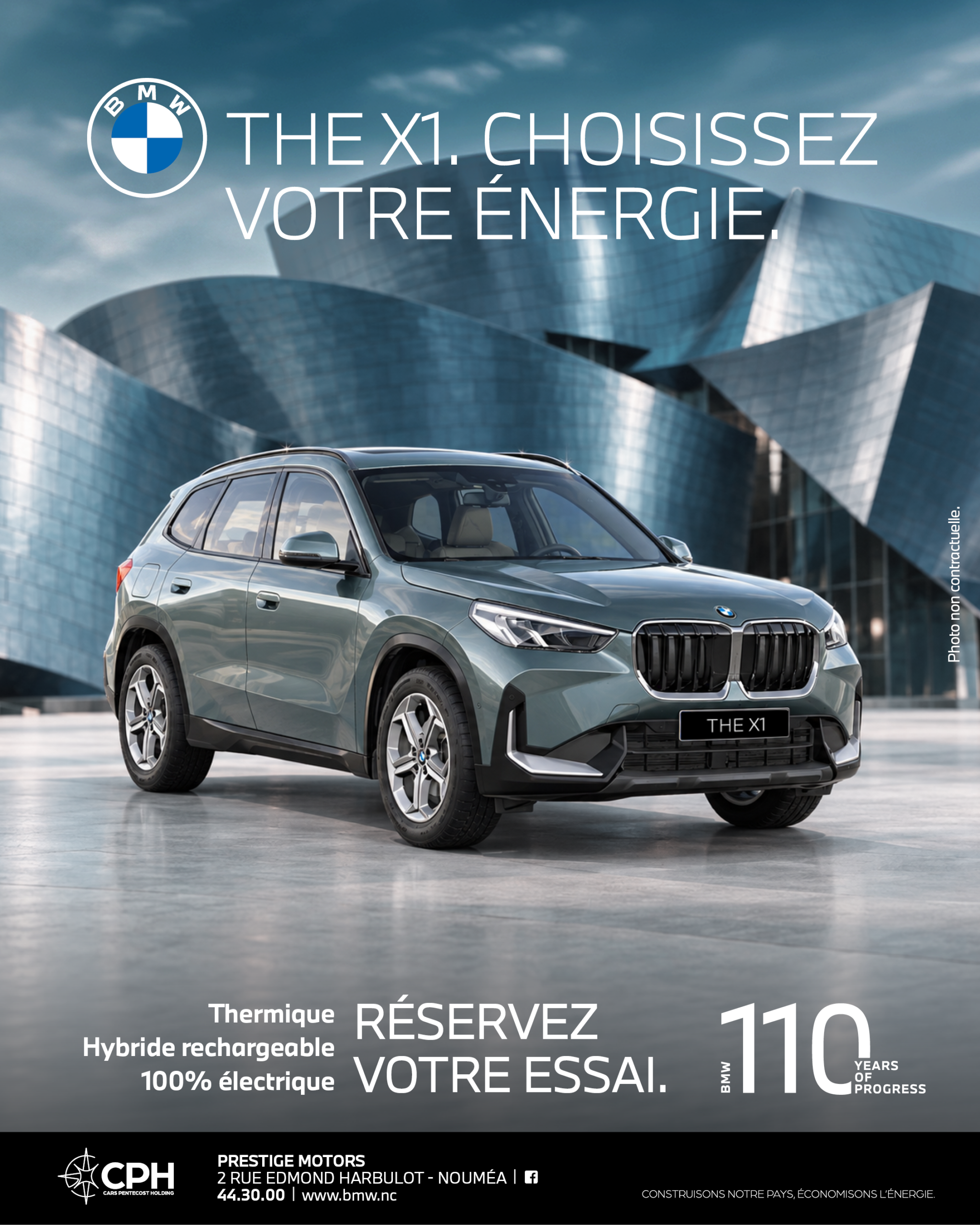 THE X1 CHOISISSEZ VOTRE ÉNERGIE.