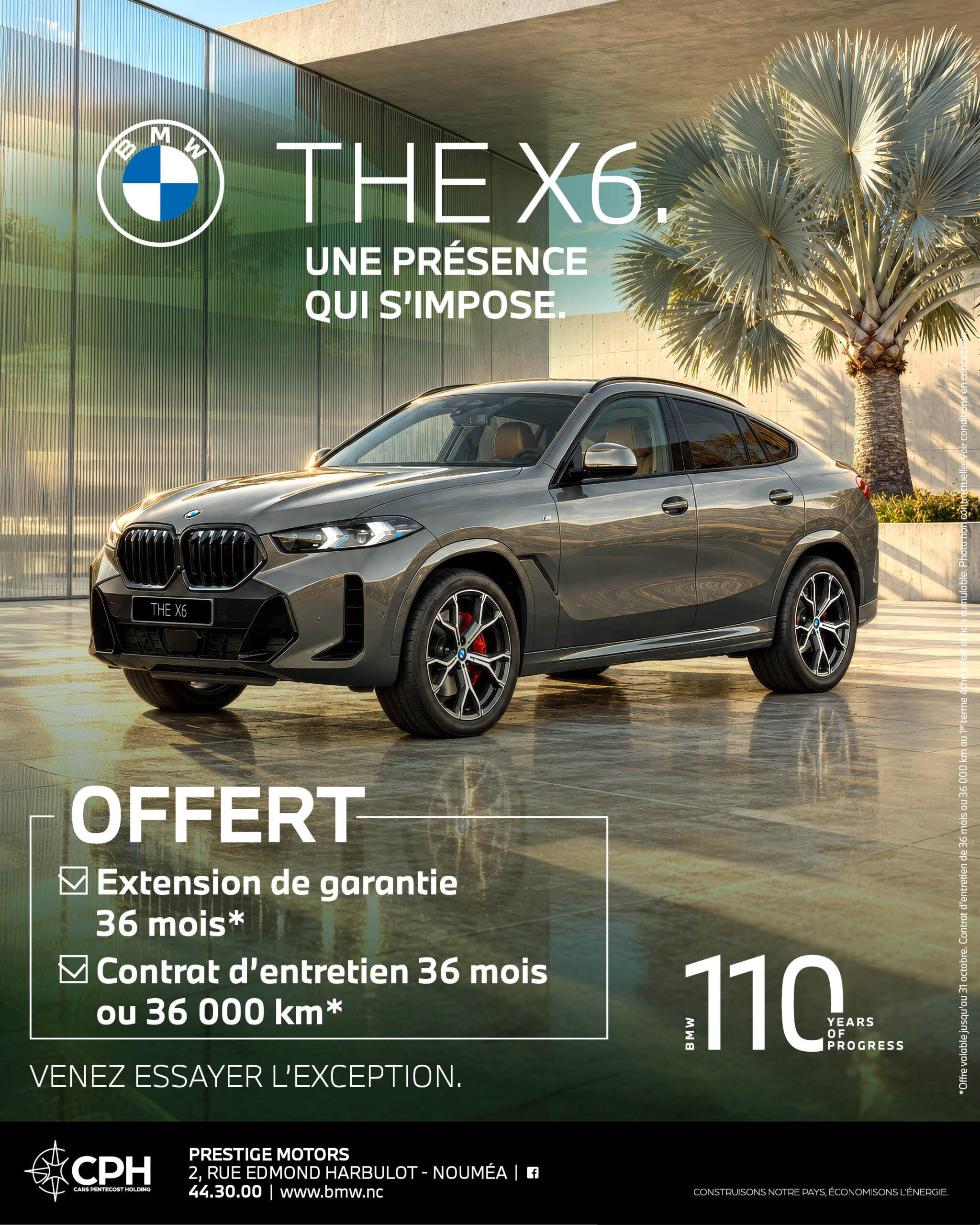 THE X6. UNE PRÉSENCE QUI S&rsquo;IMPOSE