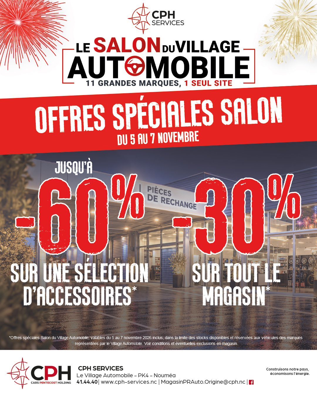 🎉 LE SALON DU VILLAGE AUTOMOBILE, C’EST CHEZ CPH SERVICES ! 🎉