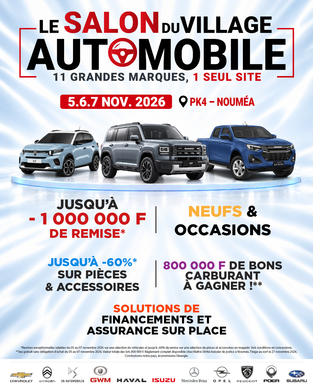 Le Salon du Village Automobile revient les 5.6.7 novembre !