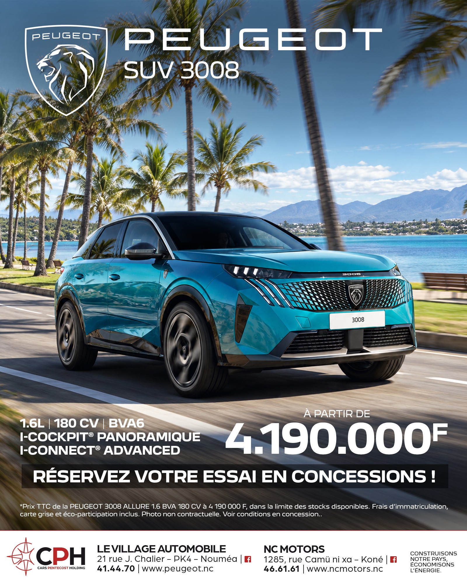 PEUGEOT 3008, LE SUV QUI AFFIRME SON CARACTÈRE